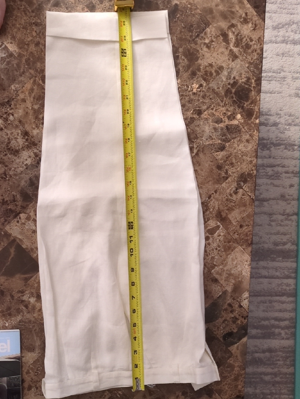 YSL linen pants